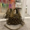 Bolso Nido ante kaki mini (2)