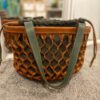 Bolso Nido shopper color camel de piel artesanal