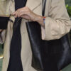 Bolso shopper artesanal de piel vacuna ligero